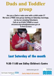 Dads and Toddler Group