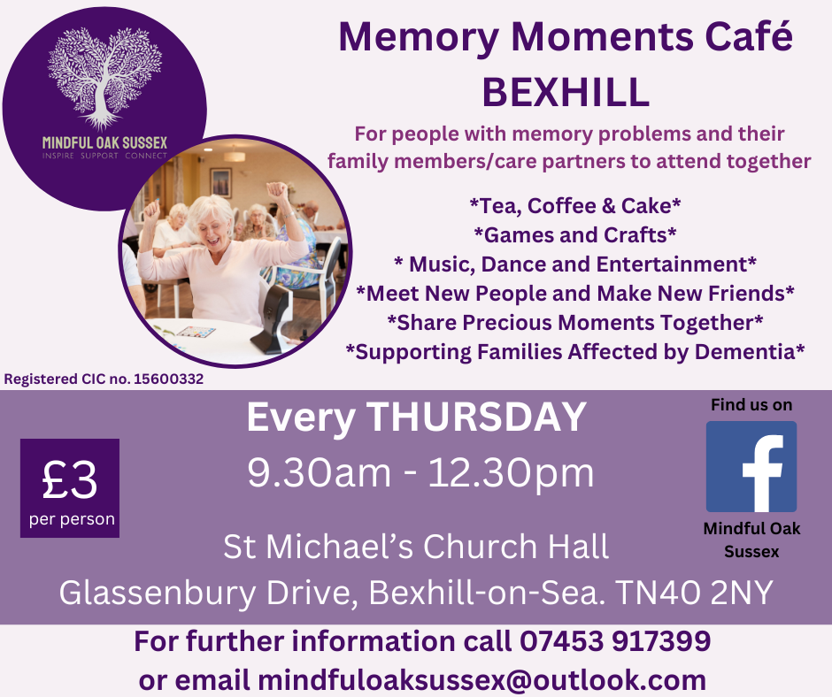 Memory Moments Café Bexhill ESCIS