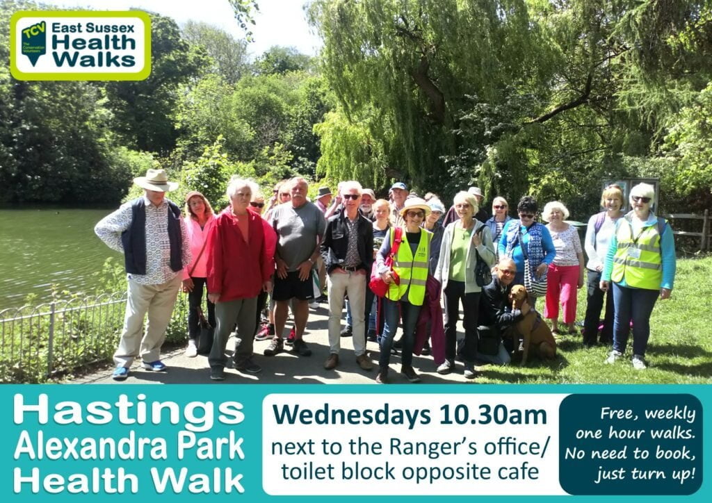Hastings Alexandra Park Health Walk - every Wednesday