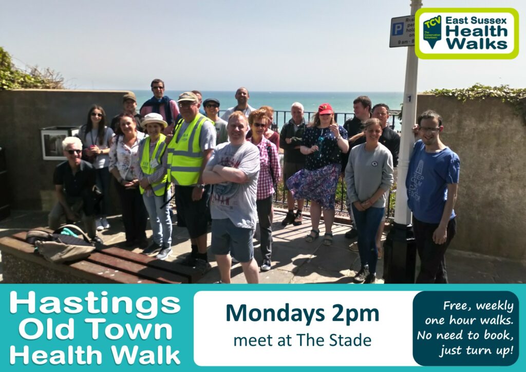 Hastings Old Town Health Walk - every Monday