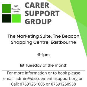 DISC (Dementia Information and Support Courses) - Eastbourne Dementia Carers Support Group