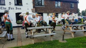 Morris dancing group