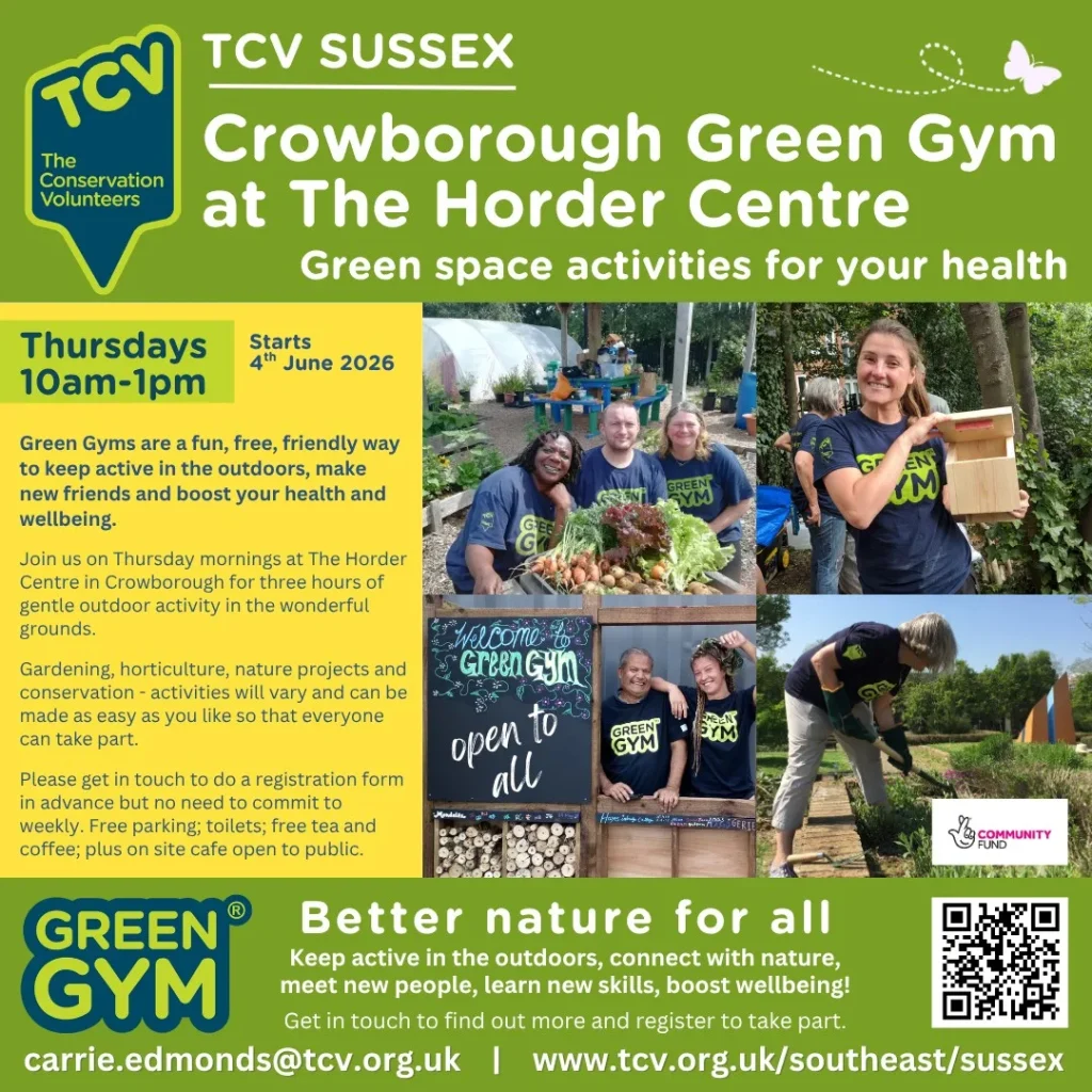 Crowborough Green Gym ad May 2026.webp